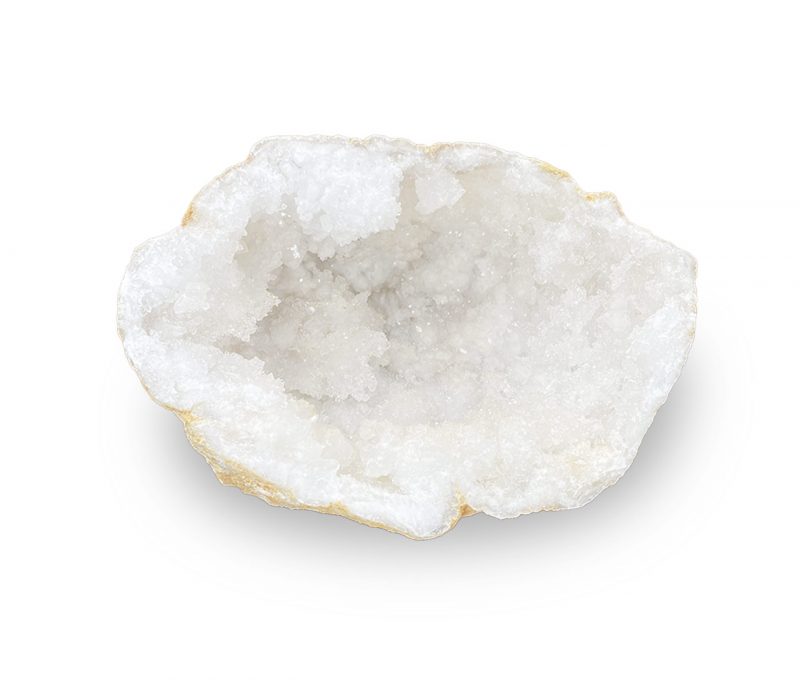 géode de cristal de roche